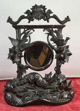 MIROIR DE TABLE. BOIS