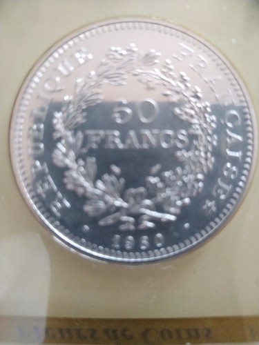 Francs argent hercule - francs,