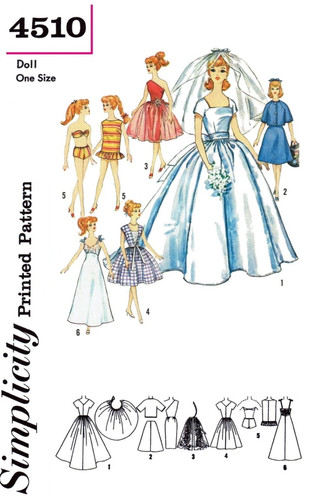 Patron simplicity barbie - simplicity,