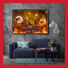 AFFICHE COTON SPIDERMAN NO WAY