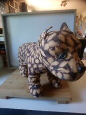 Grande originale peluche chien Pitbull Américain Staffordshire tissu Vicidomini 