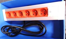  1 bloc 6 prises a détrompage