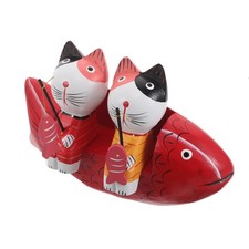 Figurine De Pêche Chat Statue