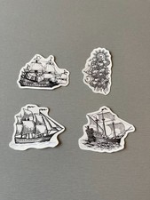 4 Autocollants stickers 