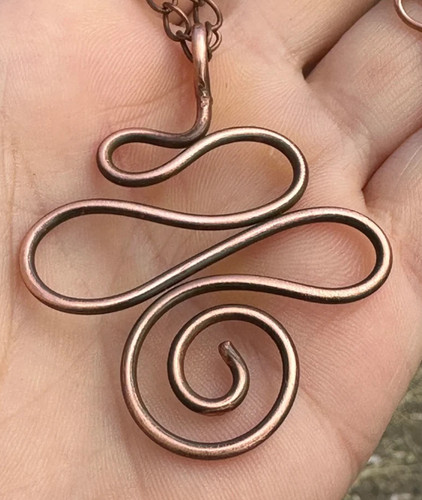 Médaillon pendentif cercle - 1,