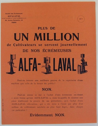 Prospectus brochure alfa - brochure, alfa-laval