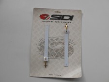 2 STRAPS SANGLES BOTTE SIDI CROSSFIRE COURT BLANCS NEUFS