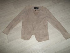 Veste gilet OAKWOOD en cuir peau beige taille XL NEUVE