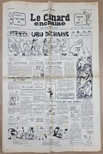 Le CANARD ENCHAINE numéro