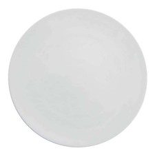 Assiette Plate Athens Blanche