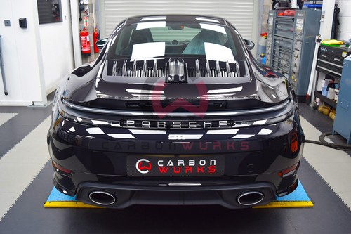 Porsche 911 aileron en - porsche, (992.2)