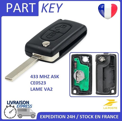 Clé télécommande vierge - clé,