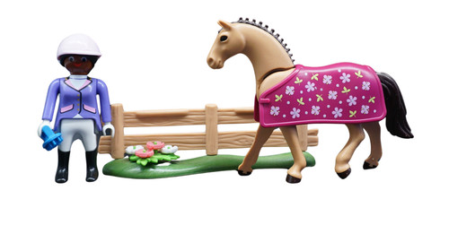 Playmobil cavalière avec