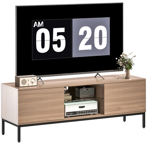 Homcom meuble 140x40x49 5cm - tv, 140x40x49.5cm