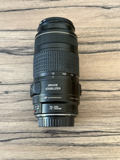 Objectif Canon 70-300mm ultrasonic image stabilizer , fonctionnel .