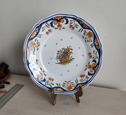 Assiette faience vieux - en,