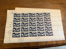 poste aérienne n° 18 feuille
