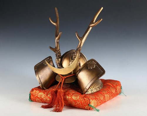 Casque samouraï japonais - casque, de