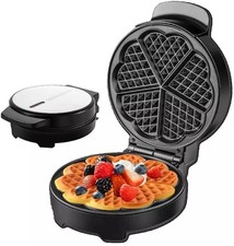 Waffle iron heart waffles 1000