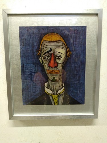 Bernard buffet tête clown - bernard, de