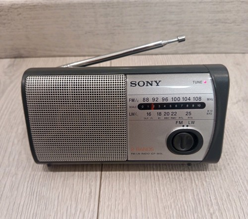 Sony icf 303l radio lw - sony,