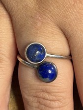 Bague en Lapis Lazuli et en