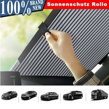 Pare-soleil voiture rétractable lunette avant/arrière intérieur UV store enrouleur 46cm