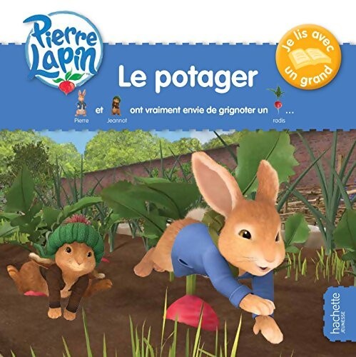 Pierre lapin lis avec un - je,