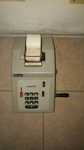 Calcolatrice odhner non - calcolatrice,