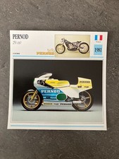 CARTE FICHE MOTO collection ATLAS PERNOD 250 CM3