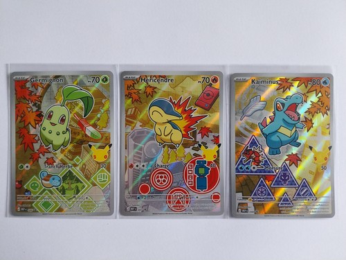 Carte pokémon triplette - carte,