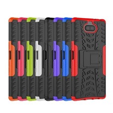 Housse etui coque rigide anti choc pour Sony Xperia 10 + film ecran