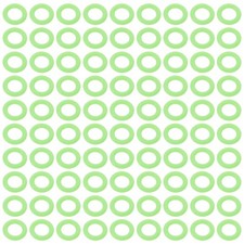  Lot de 400 anneaux de piquets