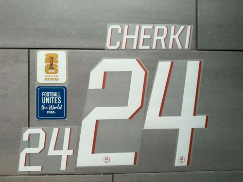 Flocage cherki maillot - #24,