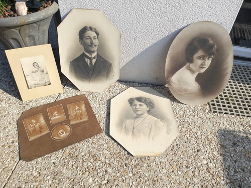 Lot rare photos anciennes - 5,