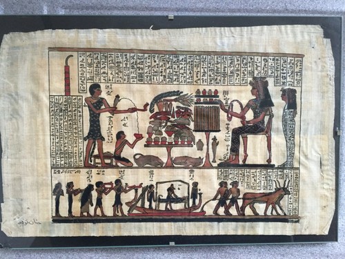Papyrus egyptien sous cadre - sous,