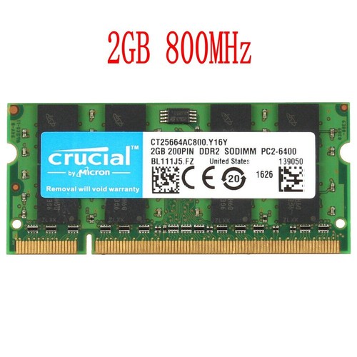 2gb 2go pc2 6400s ddr2 - ddr2, 800mhz