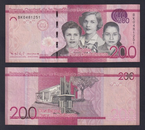 Billet république dominicaine - billet,
