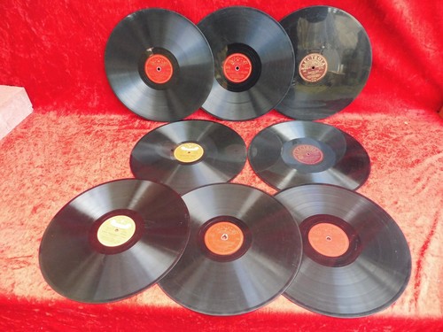 Vieux disques shellac - disques, en