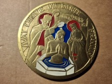 73mm Médaille ROIs DE  France