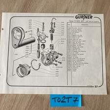Gurtner carburateur D12G 617