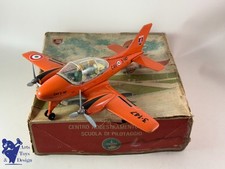 JOUET ANCIEN JOUSTRA 563 TRES RARE AVION RALLYE ECOLE DE PILOTAGE ITALIENNE 1963