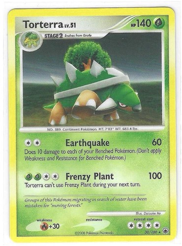 Torterra 100 pokémon - torterra,