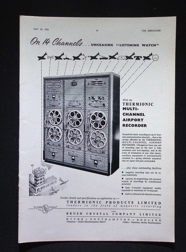 Original 1953 advert - original,