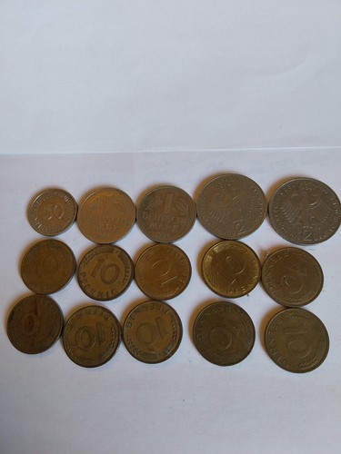Lot pieces mark allemand - pieces,