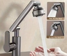 Mitigeur cuisine orientable couleur noir 