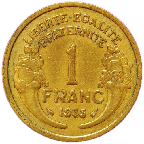18896 franc 1935 - #18896, 1