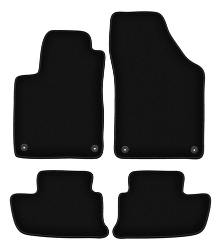 Tapis sol velours noir - sol,