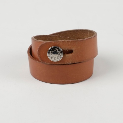 Hermes bracelet double cuir - hermes,