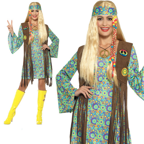 Costume hippie des années - hippie,